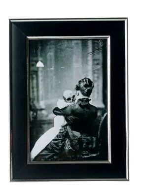 Victorian macabre curiosity art Photo In Frame